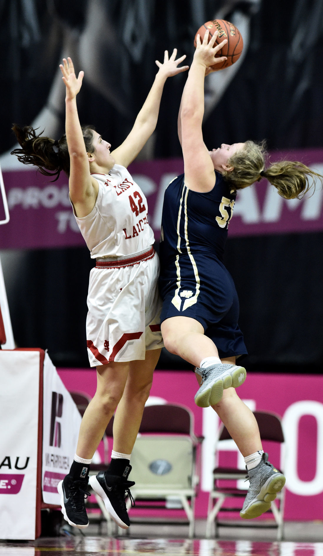 North Scott vs Heelan girls state basketball